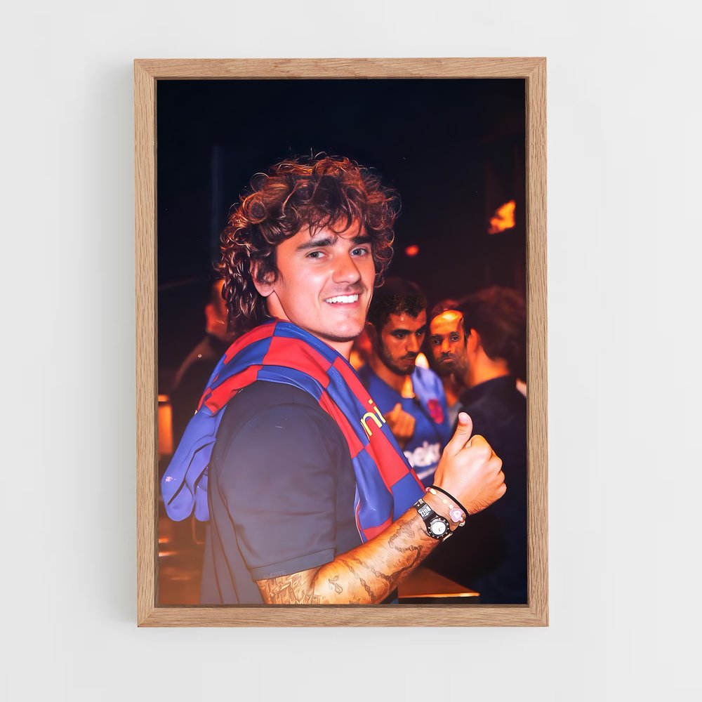 Poster Antoine griezmann (vue 4)